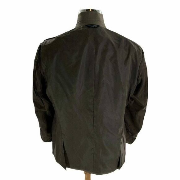 Haggar Suit Jacket Mens Size 44S Lapel Notch 2-Button Flap Pockets Sport Coat - Picture 5 of 10